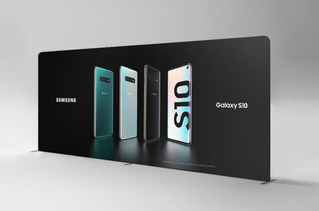 Straight Tension Fabric Display
