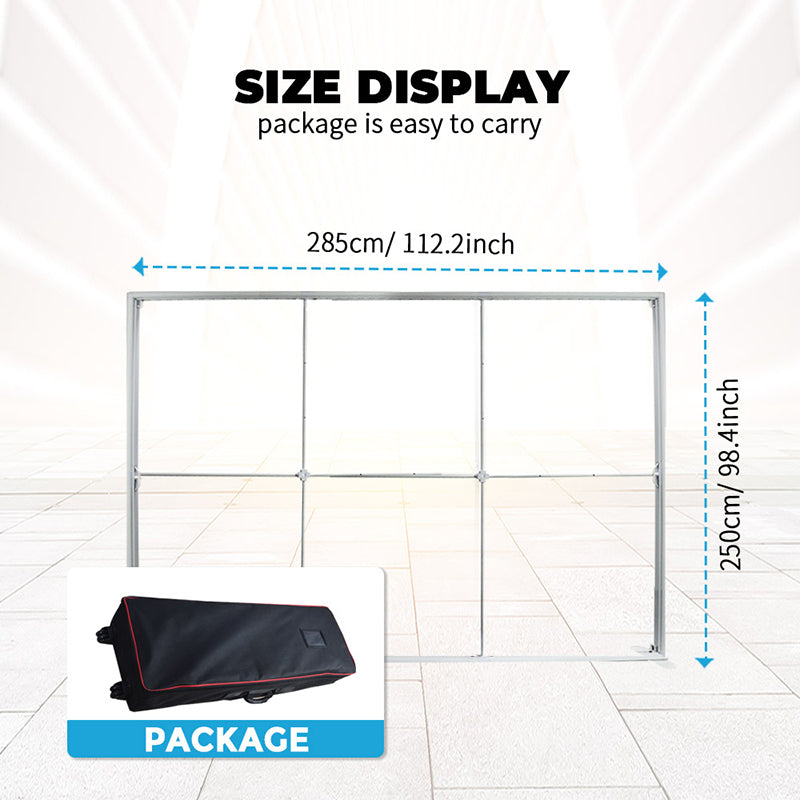 SEG Frameless PVC Lightbox 285*250cm