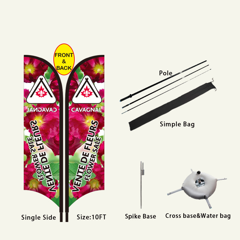 10FT Feather Flag