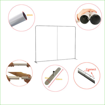 Straight Tension Fabric Display