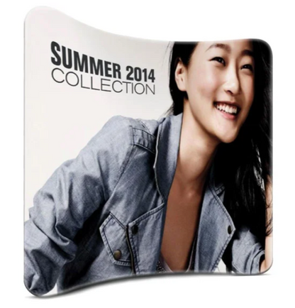 Curve Tension Fabric Display