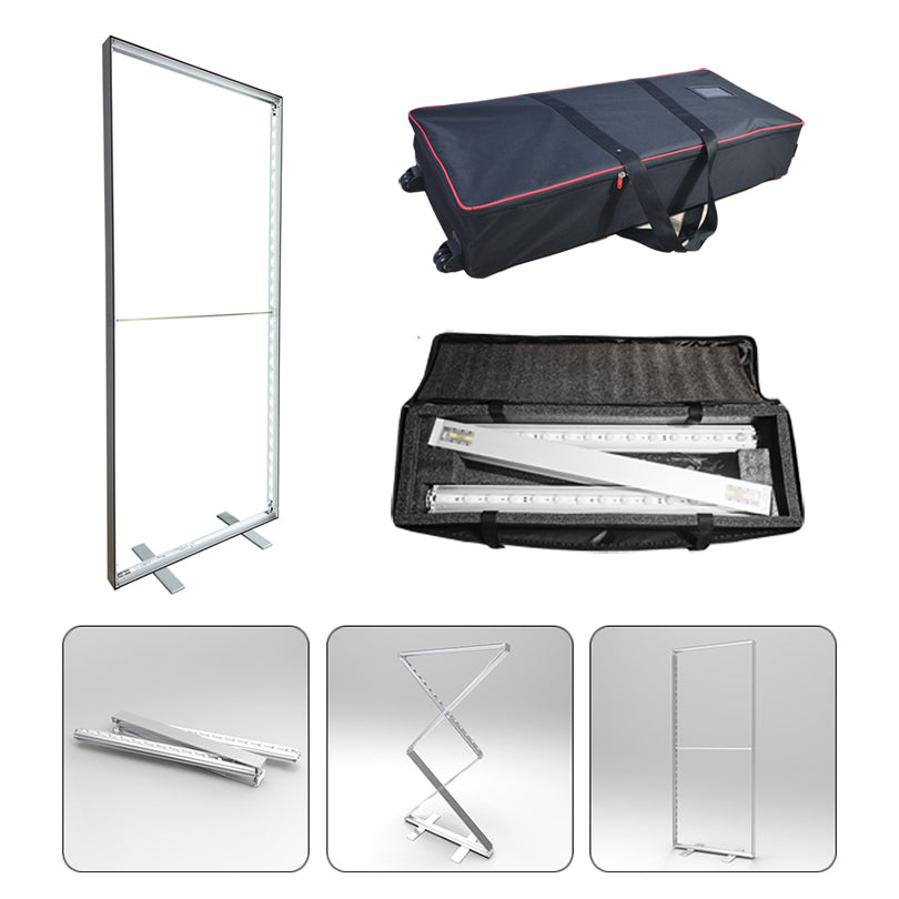Pre SEG Frameless Pullable Lightbox 2.78x6.56ft