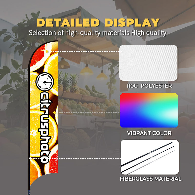 10FT Feather Flag
