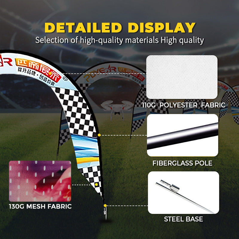 Fiberglass Pole Arch Gate