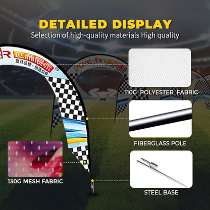 Fiberglass Pole Arch Gate