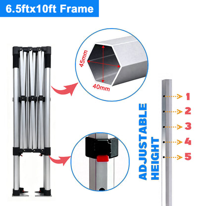 6.5x10ft Tent