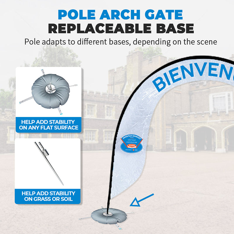 Fiberglass Pole Arch Gate
