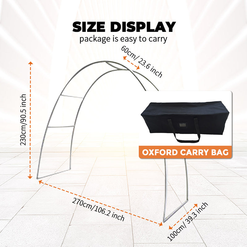 Tension Fabric Curve Arch