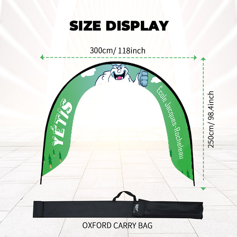 Fiberglass Pole Arch Gate