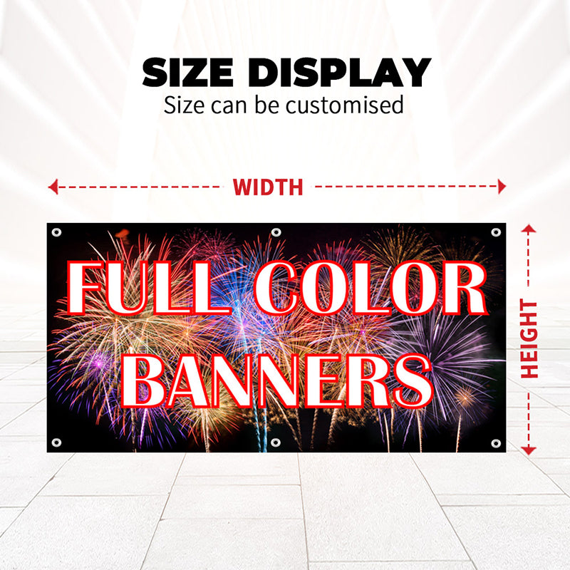 Custom Size Banner