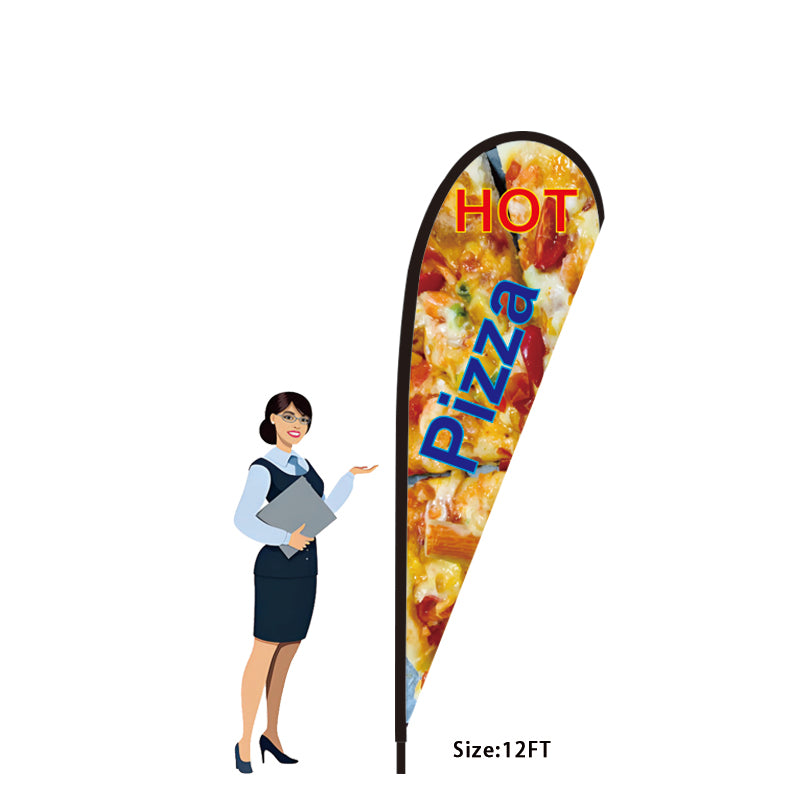 12FT Teardrop Flag