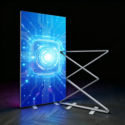 Pre SEG Frameless Pullable Lightbox 2.78x6.56ft