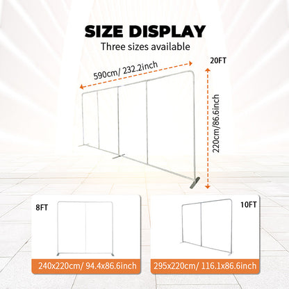 Straight Tension Fabric Display