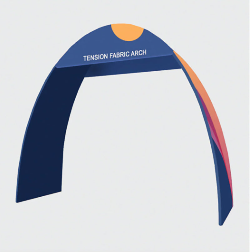 Tension Fabric Curve Arch