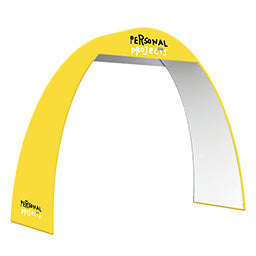 Tension Fabric Curve Arch
