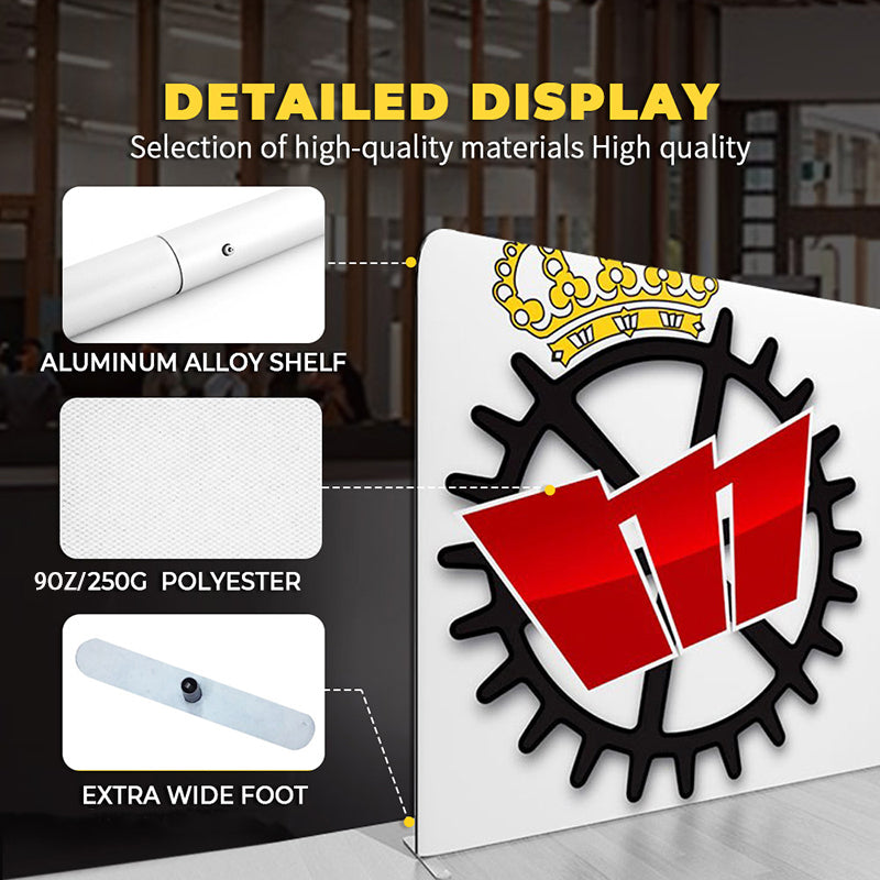 Straight Tension Fabric Display