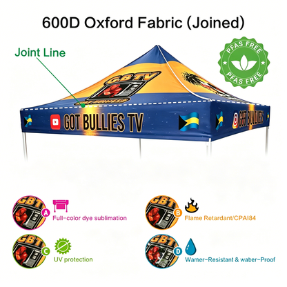 6.5x6.5ft Tent