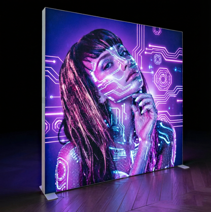 Plastic SEG Frameless Lightbox 9.35x8.2ft