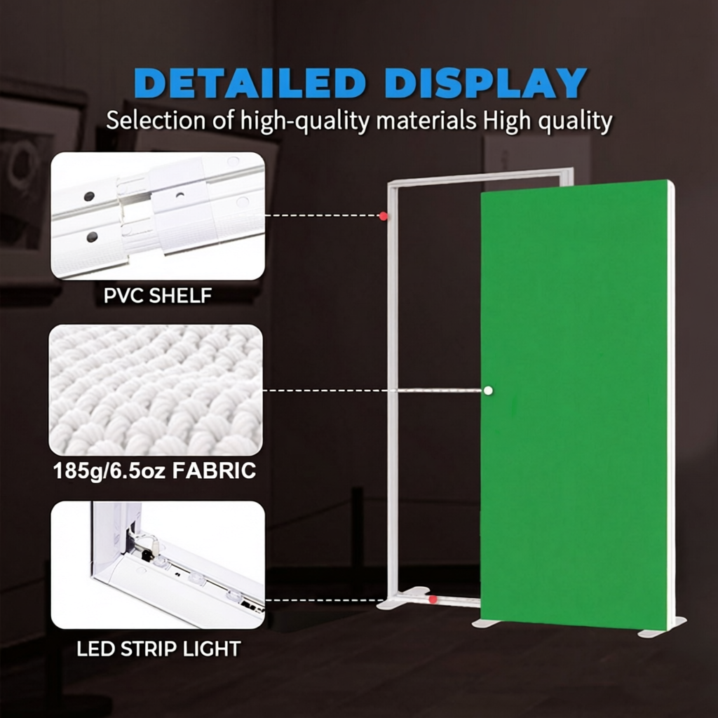Plastic SEG Frameless Lightbox 3.3X8.2ft